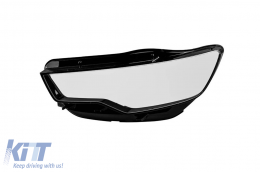 image-3-Left headlight glass suitable for Audi A6 C7 2011-2015