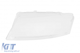 Left headlight glass suitable for Audi A8 D3 2005-2009