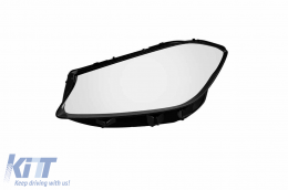 Left headlight glass suitable for Mercedes A-Class W176 2016-2018 - ABMEHL6008800
