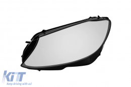 image-39-Left headlight glass suitable for Mercedes C-Class W205 sedan, S205 estate 2019-2021