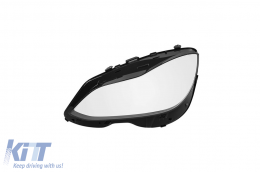 Left headlight glass suitable for Mercedes E-Class W212 sedan, S212 estate 2014-2016 - ABMEHL6008820