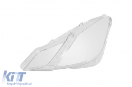 Left headlight glass suitable for Mercedes E-Class C207 Coupe, A207 Cabriolet 2009-2013 - ABMEHL6008824
