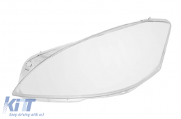 Left headlight glass suitable for Mercedes S-Class W221 2009-2013 - ABMEHL6008834