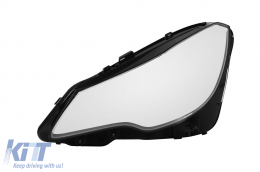 Left headlight glass suitable for Mercedes E-Class C207 Coupe 2014-2017
