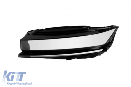 Left headlight glass suitable for Volkswagen Passat B9 after 2024 - ABHLV6020776
