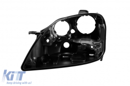 Left headlight housing suitable for Mercedes ML W164 2009-2011 - ABMEHL6007478