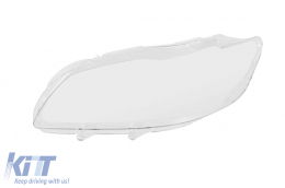 Left headlight lens suitable for Peugeot 301 2013-2016 - ABPEHL6007898