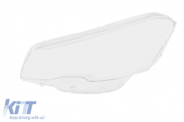 Left headlight lens suitable for Peugeot 508 2015-2018 - ABPEHL6007904