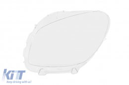 Left headlight lens suitable for Smart 453 ForFour 2017-2019