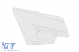 Left headlight lens version 2 suitable for Volvo FM, FH 2018-2024 - ABHLV6020376