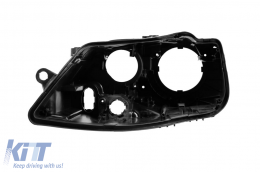 image-5-Left housing suitable for halogen headlights for Volkswagen Jetta 2012-2017