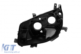 Left housing suitable for halogen headlights for Toyota Land Cruiser J150 2009-2014