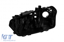 image-27-Left housing suitable for laser headlights with LED lights and AFS for BMW X5 G05 2018-2022