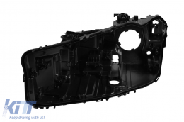 image-4-Left housing suitable for LED headlights with AFS for BMW 5 Series G30 sedan 2017-2020