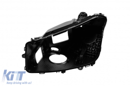 image-10-Left housing suitable for LED headlights with AFS for Mercedes GLC X253 2019-2022