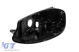 Left housing suitable for LED headlights with AFS for Volkswagen Golf 7.5 2017-2020 - ABHLV6019593