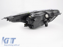 Left reflector headlight suitable for Ford Ka+ 2018-2020 with black base-image-6236821