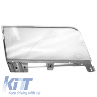 Left side window complete clear glass fits Ford Mustang Coupe 67-68 - ODSMF6015095