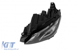 Left Static LED headlight suitable for Mercedes E-class W213 sedan, S213 station wagon 2016-2019-image-6256916