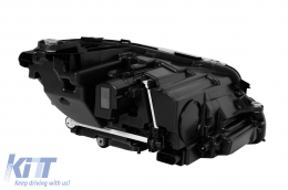 Left Static LED headlight suitable for Mercedes E-class W213 sedan, S213 station wagon 2016-2019-image-6256918