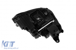 Left Static LED headlight suitable for Mercedes E-class W213 sedan, S213 station wagon 2016-2019-image-6256919