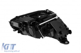 Left Static LED headlight suitable for Mercedes E-class W213 sedan, S213 station wagon 2016-2019-image-6256920