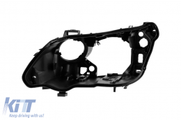 image-77-Left xenon headlight housing suitable for BMW 5 Series E60 Sedan, E61 Touring 2003-2007