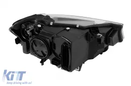 Left xenon headlight suitable for BMW X3 F25 LCI 2014-2017 with black base-image-6256857