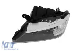 Left xenon headlight suitable for BMW X3 F25 2010-2013 with black base-image-6256844