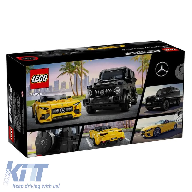 Lego Speed Champions Mercedes A Design G 63 & A Design SL 63 suitable for 10+ Years 76924