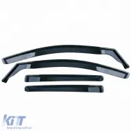 Légterelő szett 4 részes fekete füstös VW Golf 7 2013-2017-image-6259015