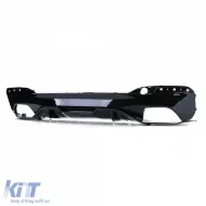 Leistungs-Glanz-Heckdiffusor geeignet für BMW 5er G30 G31 ab 16 520 525 530 540-image-6261736