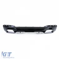 Leistungs-Glanz-Heckdiffusor geeignet für BMW 5er G30 G31 ab 16 520 525 530 540-image-6261738