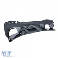 Leistungs-Glanz-Heckdiffusor geeignet für BMW 5er G30 G31 ab 16 520 525 530 540-image-6261739