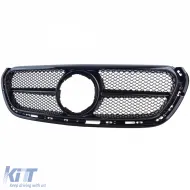 Leistungs-Kühlergrill in glänzendem Schwarz, geeignet für Mercedes X-Class W470 2017-2020-image-6202739