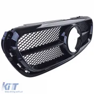 Leistungs-Kühlergrill in glänzendem Schwarz, geeignet für Mercedes X-Class W470 2017-2020-image-6202741