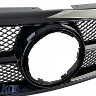 Leistungs-Kühlergrill in glänzendem Schwarz, geeignet für Mercedes X-Class W470 2017-2020-image-6202744