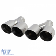 Leistungsumrüstkit mit Heckdiffusor + doppelten Endrohren, geeignet für BMW 3er G20 G21 318 320-image-6277949