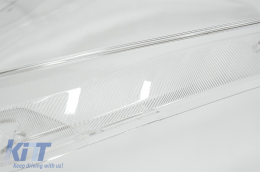 Lente dei fari Occhiali per Mercedes Classe S W221 Facelift 2010-2013 Chiaro-image-6085824
