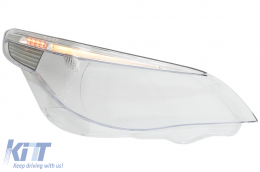 image-14-Lentille de phare Verre Côté droit pour BMW 5 E60 E61 Non-LCI 2003-03.2007