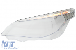 image-15-Lentille de phare Verre Côté gauche pour BMW 5 E60 E61 Non-LCI 2003-03.2007