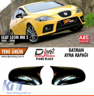 Leon Mk2 Batman Mirror Cover Piano Black / 2005-2008 - DTMCS6026176