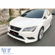 image-20-Leon Mk3 Custom Style Front Lip Raw Surface Vacuum Plastic / 2012-2016