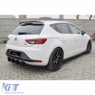 Leon Mk3 Max Rear Cupra/FR Cap Spoiler Piano Black Vacuum Plastic / 2012-2020 - DTSS6026624