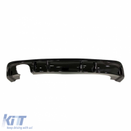 image-22-Leon Mk3 Rieger FR V1 Rear Diffuser Left Double Outputs Piano Black Vacuum / 2012-2016