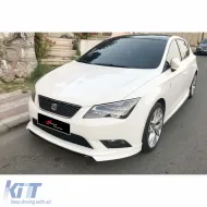 image-33-Leon Mk3 Stile Personalizzato Spoiler Anteriore Superficie Grezza Plastica Sottovuoto / 2012-2016