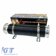 Levegőbeszívó csőrendszer hideg levegőhöz flexibilis ezüst Φ76mm-image-6295606