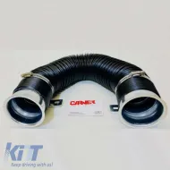 Levegőbeszívó csőrendszer hideg levegőhöz flexibilis ezüst Φ76mm-image-6295609
