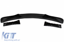 Lèvre avant Diffuseur Couvertures miroir pour BMW X5 F15 14-18 Aero M Look Noir brillant-image-6078489