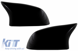 Lèvre avant Diffuseur Couvertures miroir pour BMW X5 F15 14-18 Aero M Look Noir brillant-image-6078496